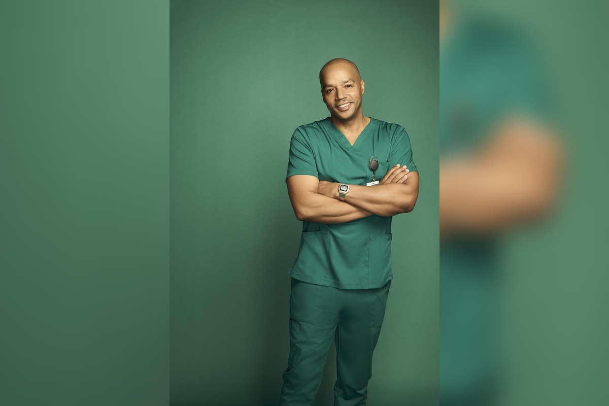 Donald Faison auf einem ABC-Promofoto für Scrubs